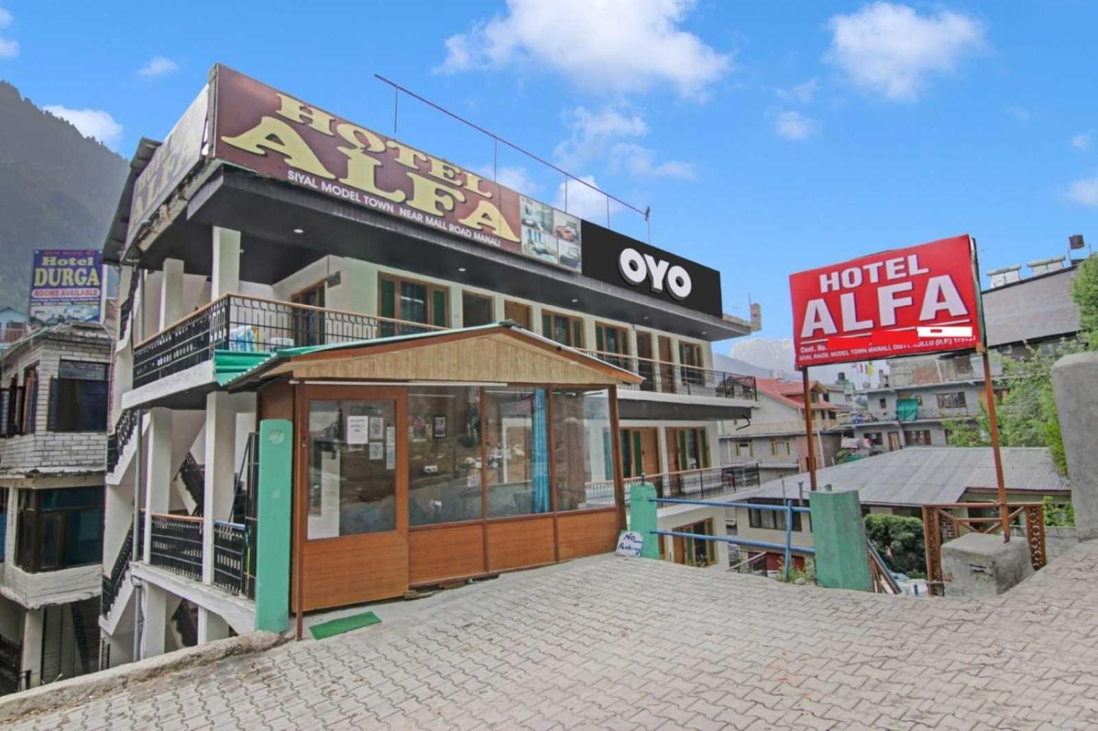 Hotel O Alfa Manāli Exteriér fotografie